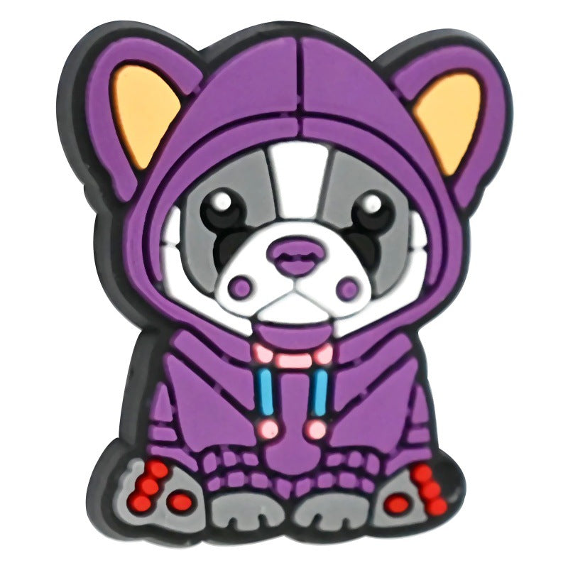 Wholesale  Random 100pcs/pack Cartoon Thick Patch Perforated DIY Ballpoint Pen Beads